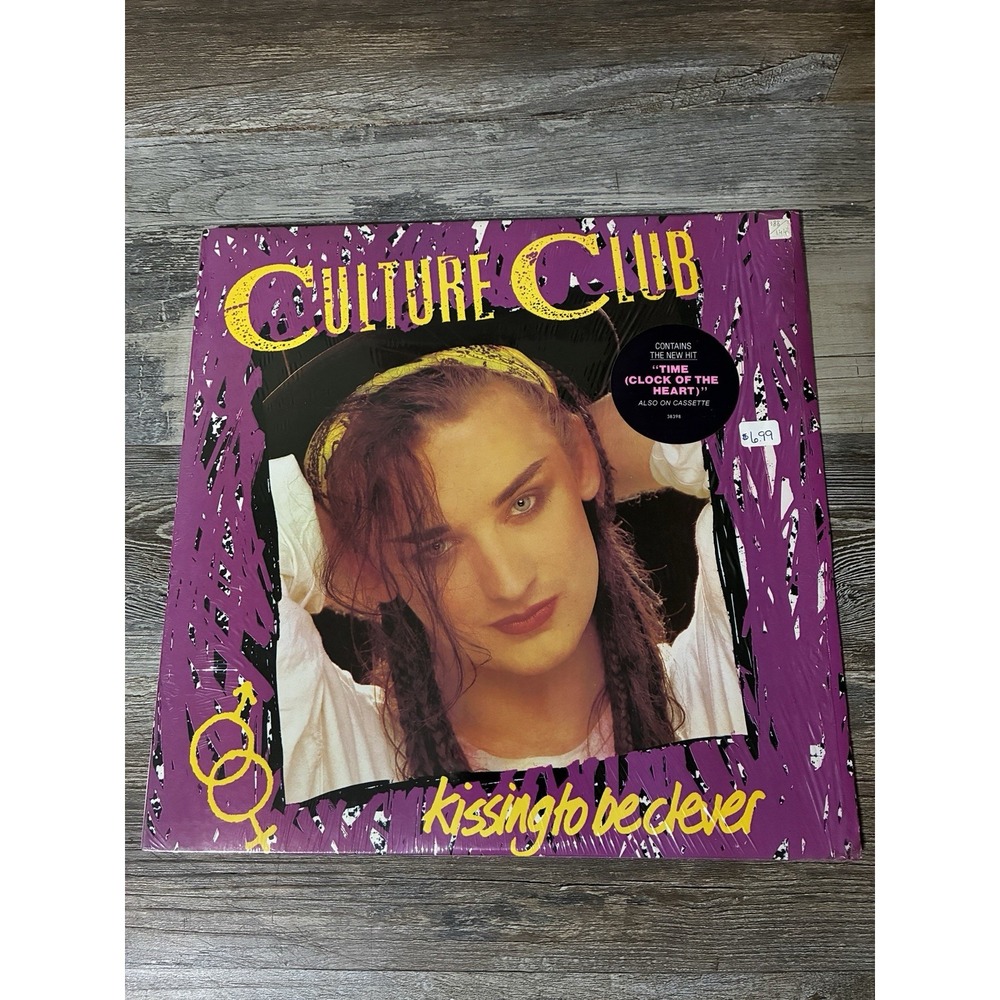 CULTURE CLUB - KISSING TO BE CLEVER - EPIC 38398 - LP VINYL 12" SHRINK